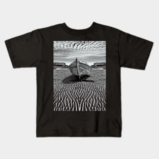 Coastal Textures Kids T-Shirt